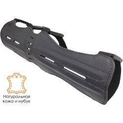 Крага Centershot 33см (кожа) коричневая (Old)