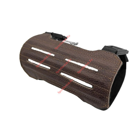 Крага Centershot 19см (кожа) коричневая